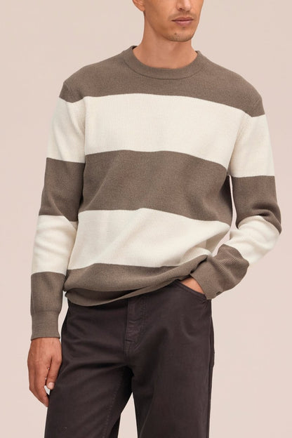 NN07 Danny 6429 Ivory Stripe
