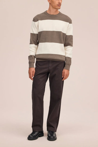 NN07 Danny 6429 Ivory Stripe