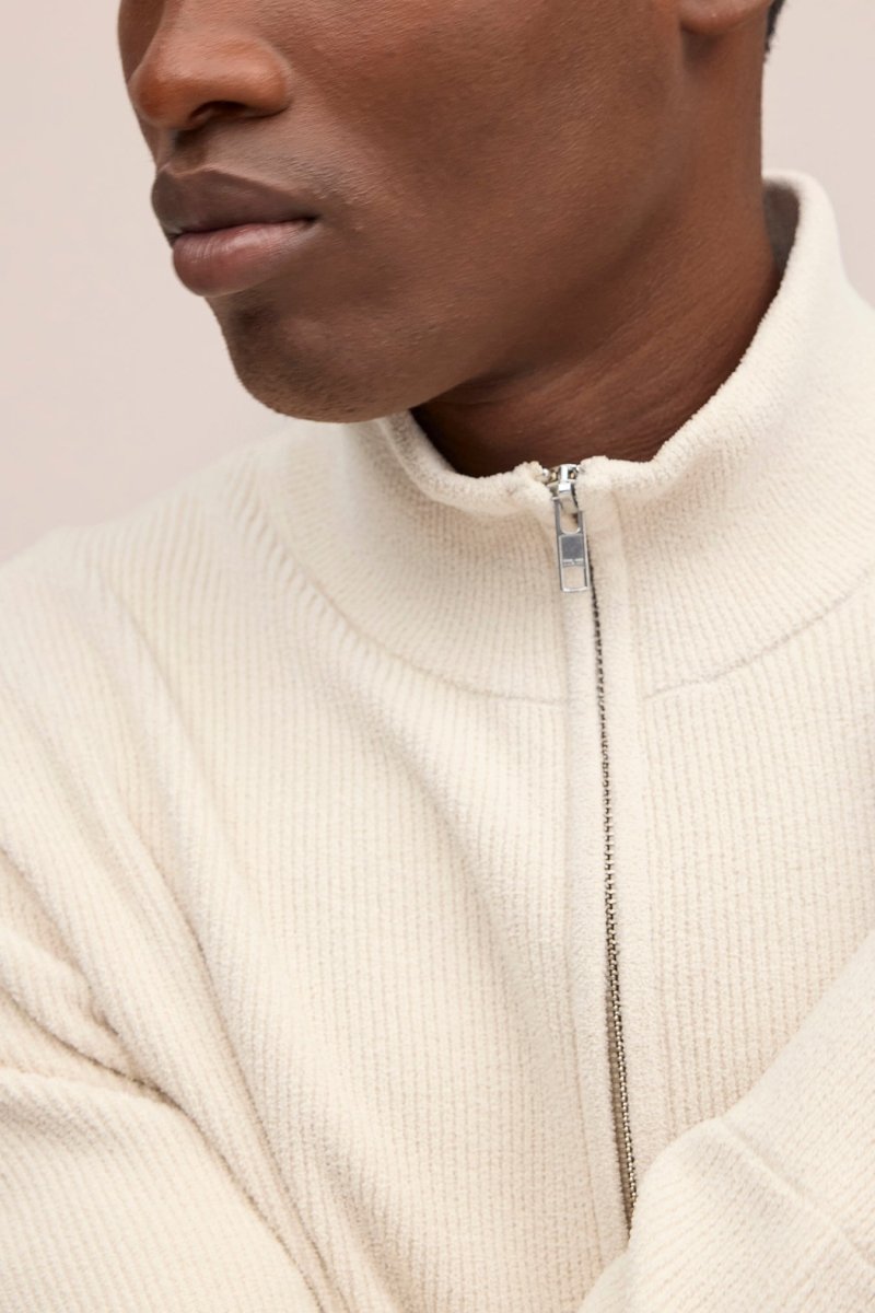NN07 Danny Full zip 6429 Ivory