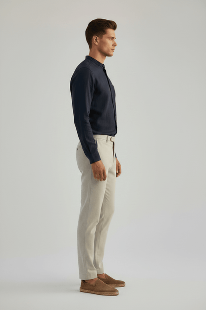 NN.07 Herren Hemd in der Farbe Mitternachtsblau