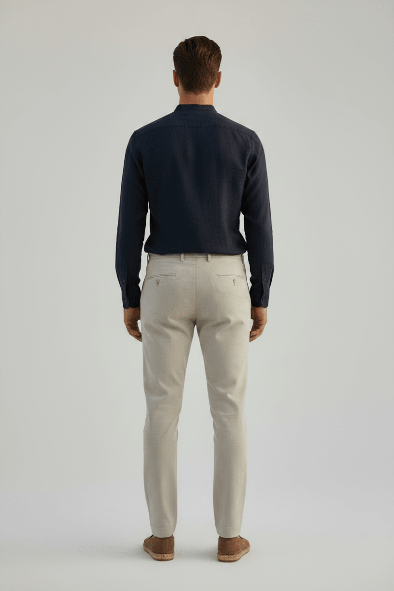 NN.07 Herren Hemd in der Farbe Mitternachtsblau