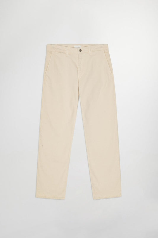 NN07 Hose Aden 1923 Ivory Regular in der Farbe Creme