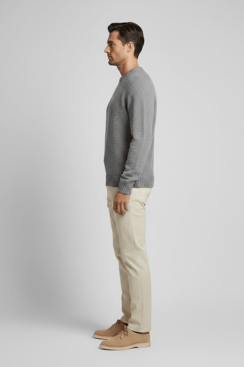 NN07 Lee Pullover in der Farbe Grau meliert