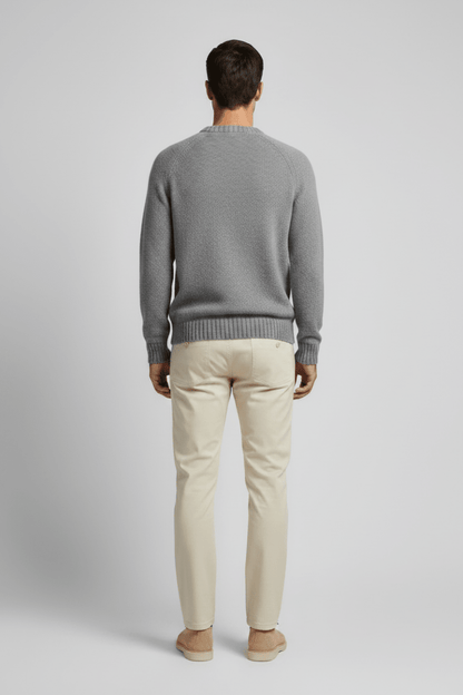 NN07 Lee Pullover in der Farbe Grau meliert
