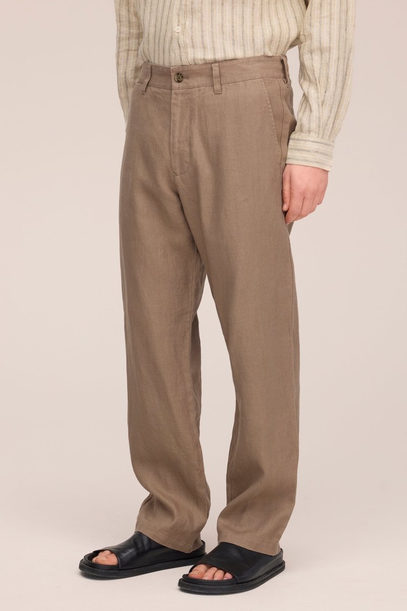 NN07 Leinenhose Aden 1454 Clay Mirage Regular