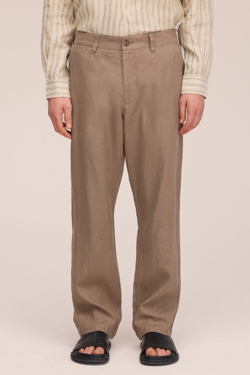 NN07 Leinenhose Aden 1454 Clay Mirage Regular