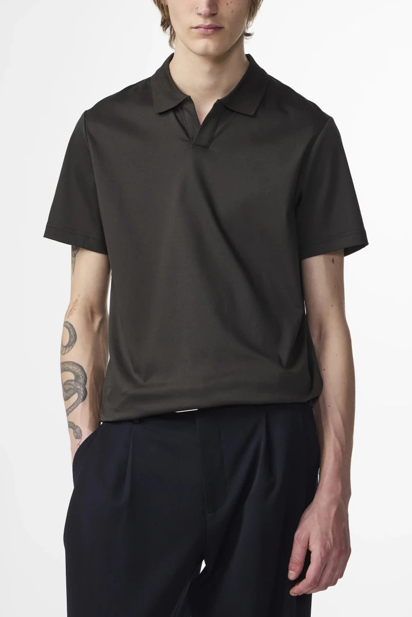 NN07 Poloshirt Paul 3525 in der Farbe Dark Army