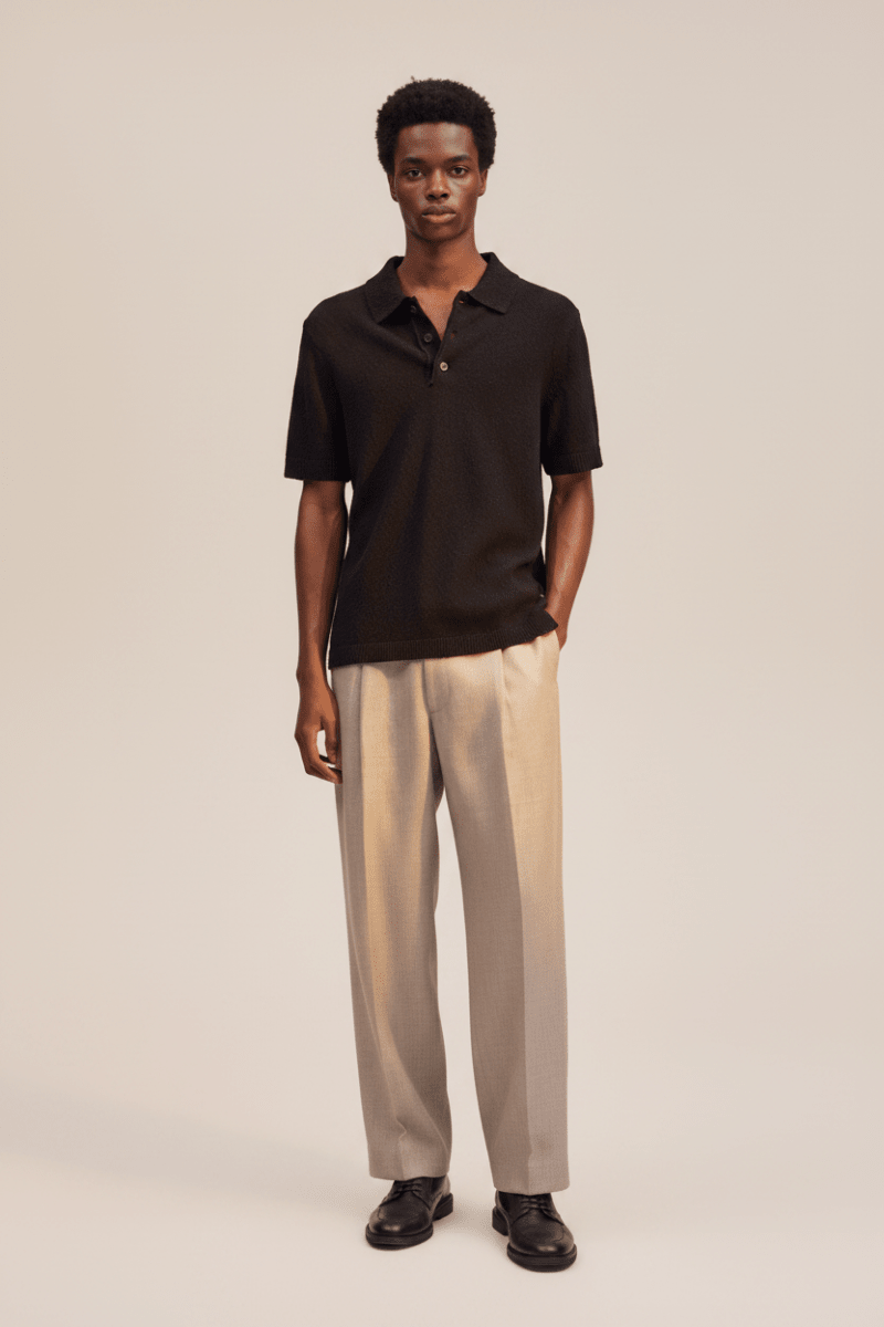 NN07 Randy Polo 6690 in der Farbe Black Regular