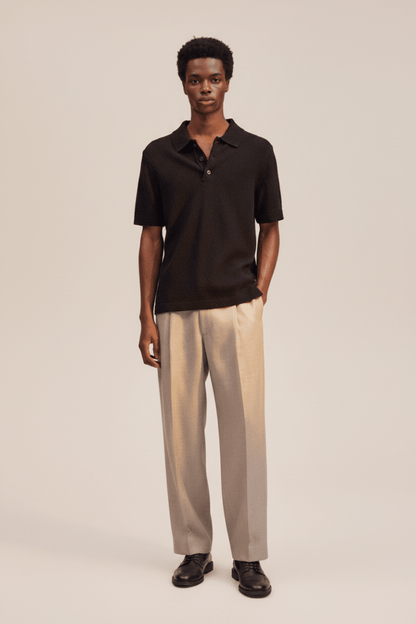 NN07 Randy Polo 6690 in der Farbe Black Regular