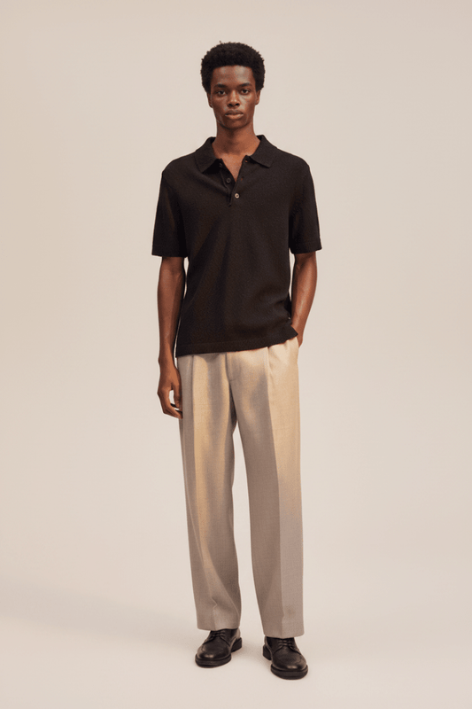 NN07 Randy Polo 6690 in der Farbe Black Regular