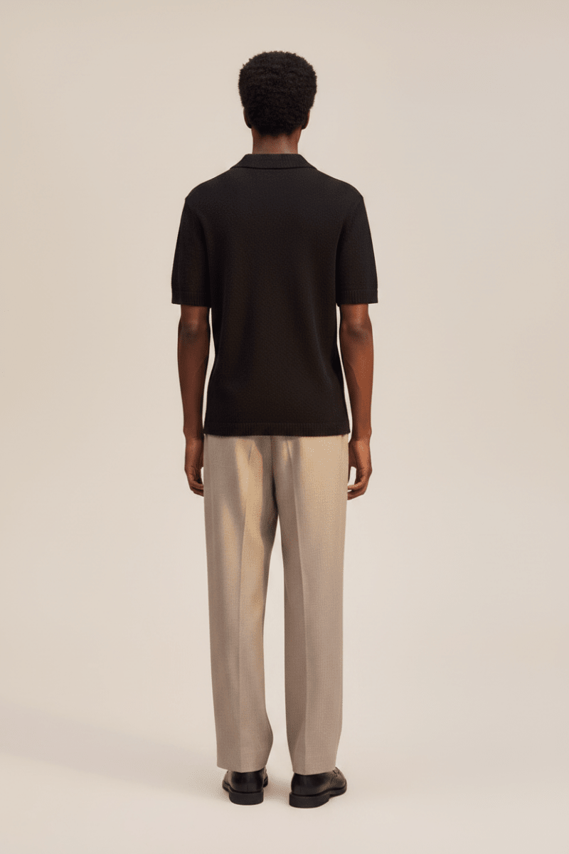 NN07 Randy Polo 6690 in der Farbe Black Regular