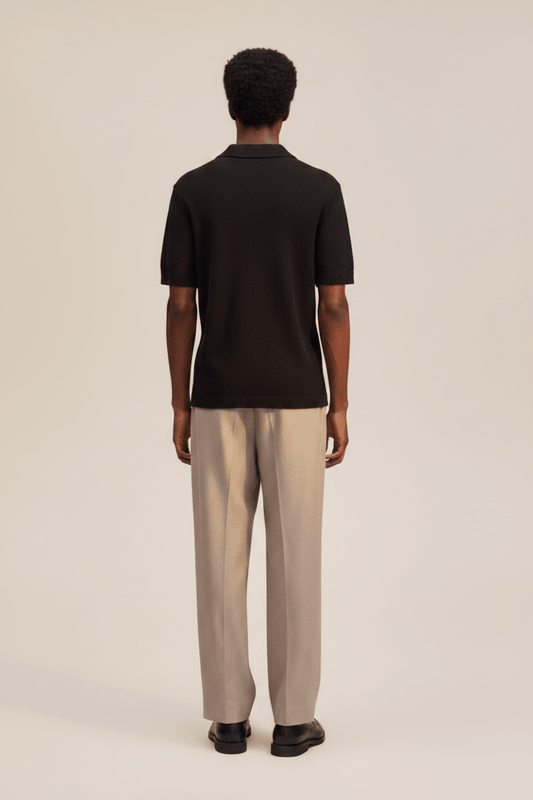 NN07 Randy Polo 6690 in der Farbe Black Regular