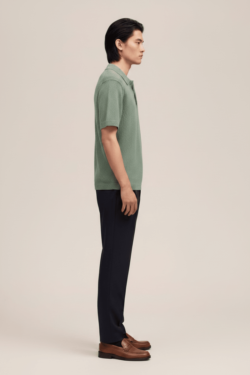 NN07 Randy SS Polo 6690 in der Farbe Sea Spray Regular