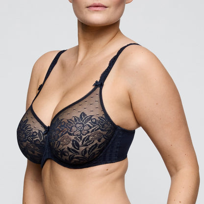 Primadonna MADISON Vollschalen-BH nahtlos Velvet Blue – Luxuriöse Unterwäsche für große Größen