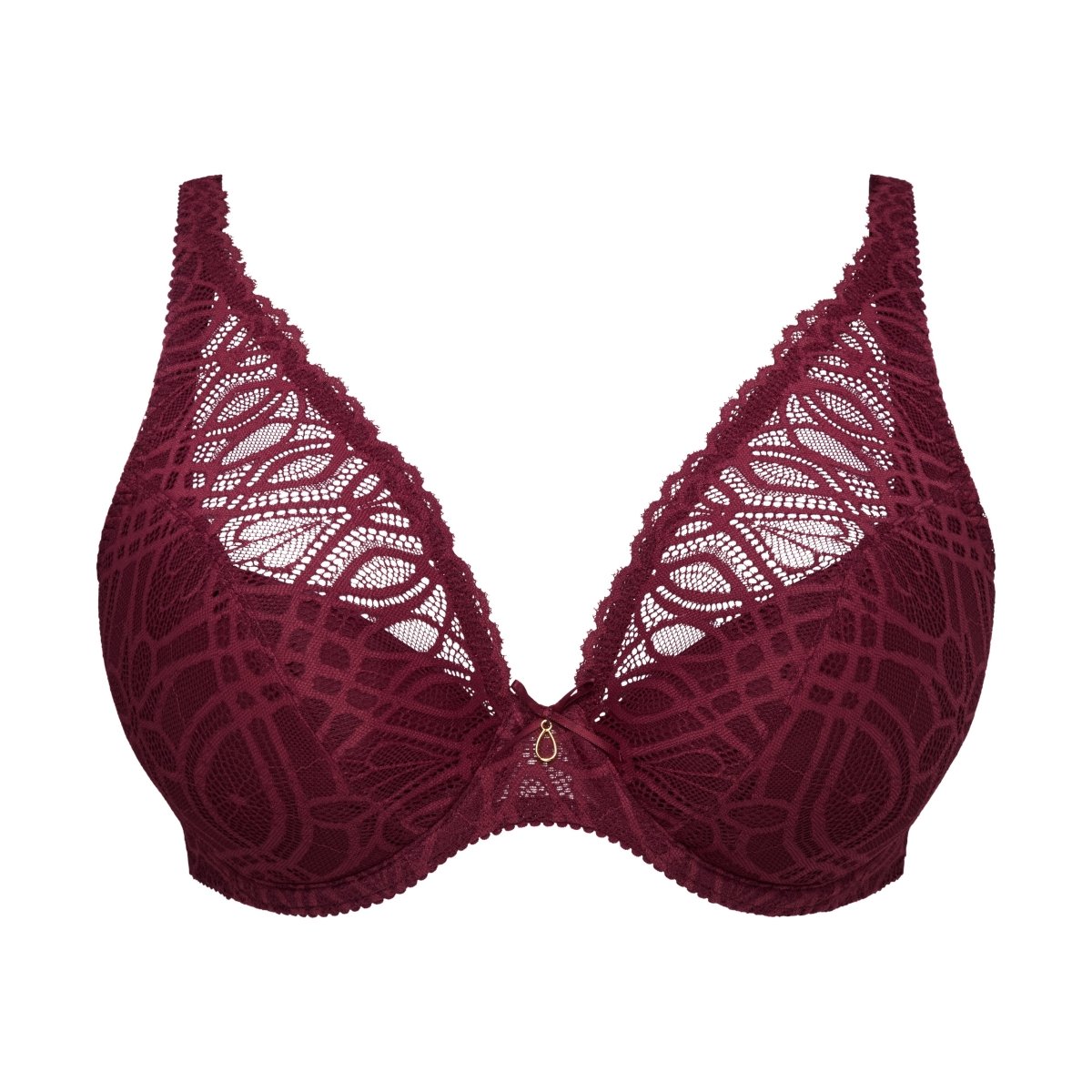 Primadonna Salerno BH Evening Red – halb unterlegter BH große Cups
