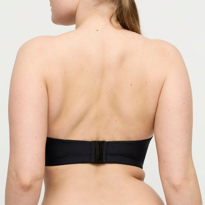 Primadonna Swim Uvita Unterlegter Bikini trägerlos Damen Schwarz