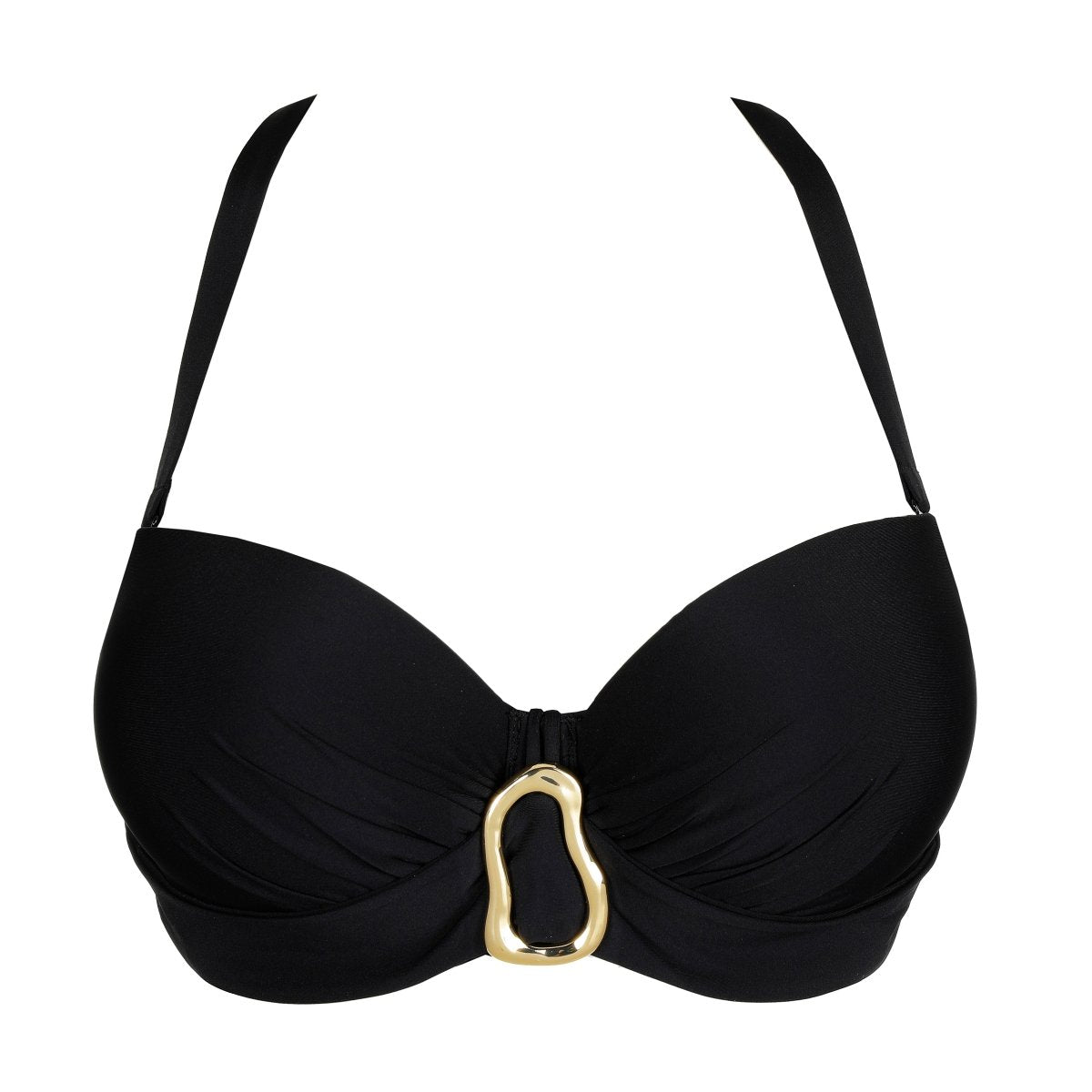 Primadonna Swim Uvita Unterlegter Bikini trägerlos Damen Schwarz