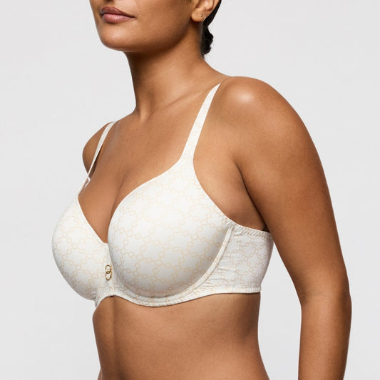 Primadonna Twist Unterlegter BH Herzform KERO in der Farbe natur