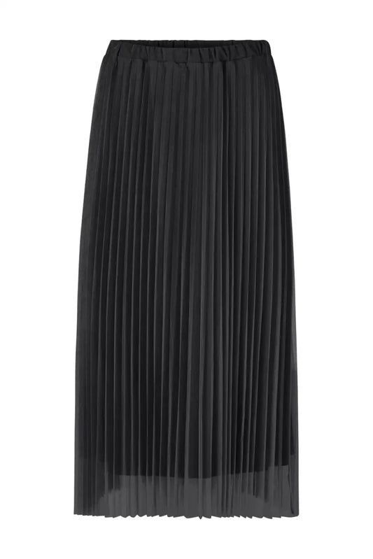 RICHROYAL Tulle Plisee Skirt in der Farbe Black