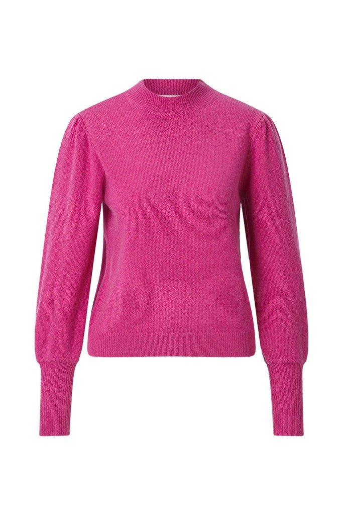 Rich & Royal Cashmere Pullover Fuchsia