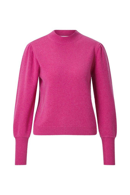 Rich & Royal Cashmere Pullover Fuchsia
