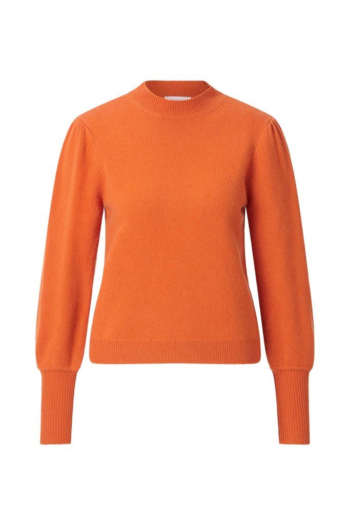 Rich & Royal Cashmere Pullover Rostorange