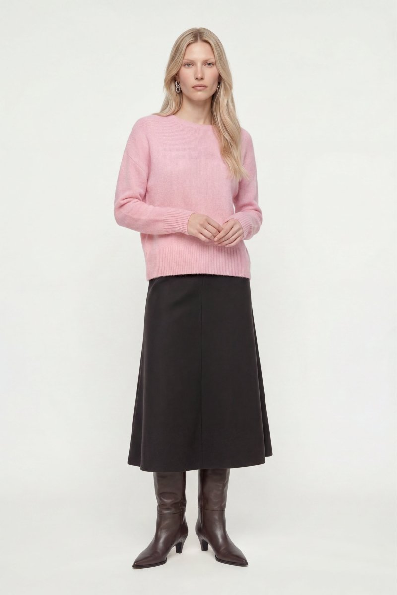 Rich & Royal Cozy Boat NK Long SLVS – powder rosé
