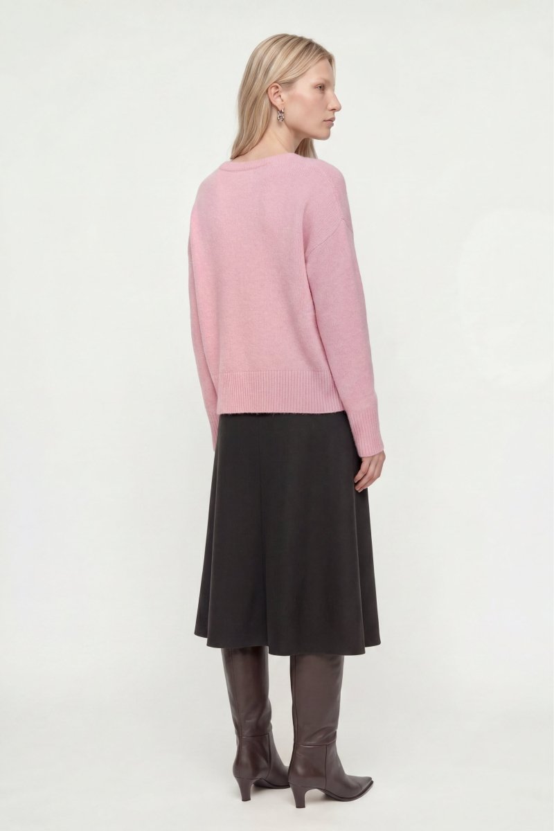 Rich & Royal Cozy Boat NK Long SLVS – powder rosé
