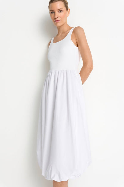 Rich & Royal Damen Balloon Kleid in white