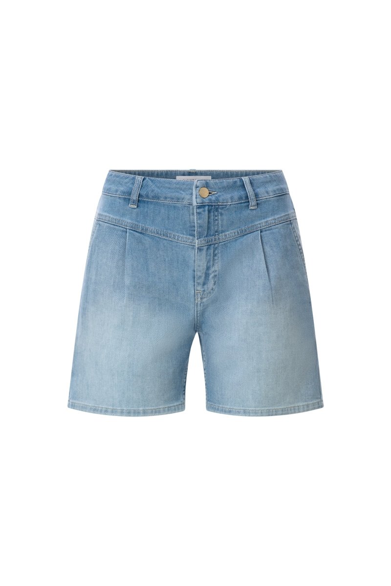 Rich & Royal Damen Denim Shorts in denim blue
