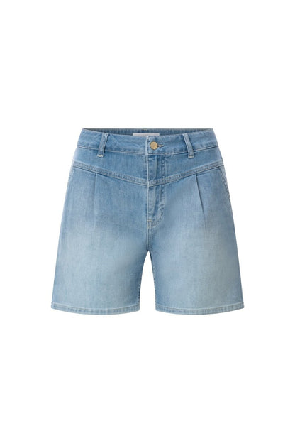Rich & Royal Damen Denim Shorts in denim blue