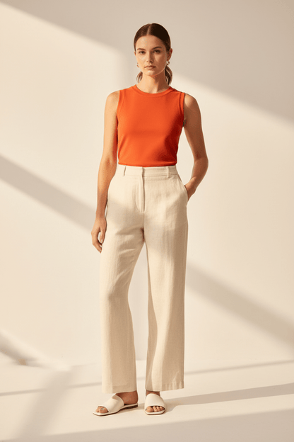 RICHROYAL Damen Scuba Top in lobster red