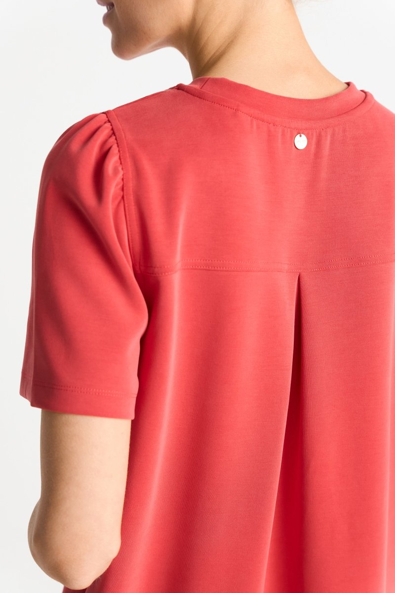 Rich & Royal Damen Sweatkleid in lobster red