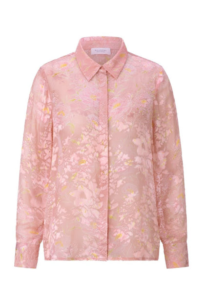 Rich & Royal Flower Blouse Powder Rosé – Feminine Damen Bluse