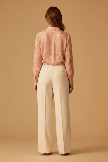 Rich & Royal Flower Blouse Powder Rosé – Feminine Damen Bluse