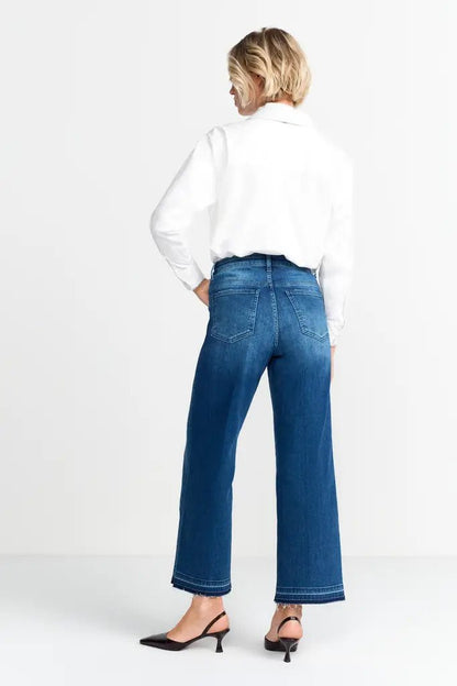 Rich & Royal Jeans Marlene Culotte Forever Blue