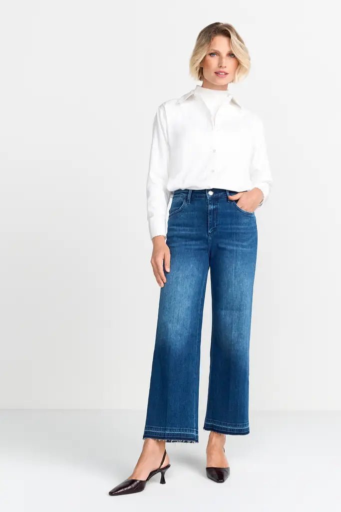Rich & Royal Jeans Marlene Culotte Forever Blue