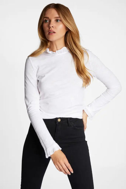 Rich & Royal Longsleeve in der Farbe Weiss