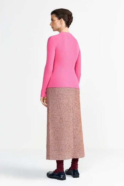 Rich & Royal Merino Rib Pink Radiance