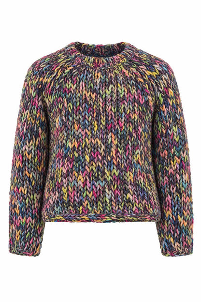 Rich & Royal Multicoloured Mock Neck hazel