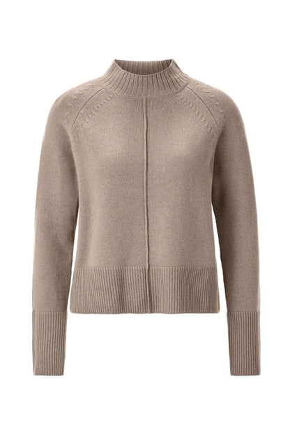 Rich & Royal Pullover in der Farbe Caffee Latte
