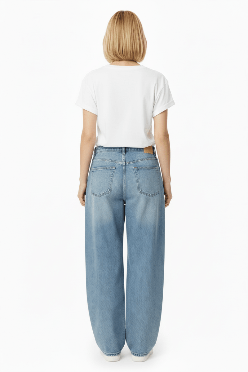 Rich & Royal Queens Boyfriend Sparkle Organic Shirt in der Farbe white