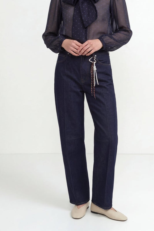 Rich & Royal Rinsed Barrel Jeans denim blue