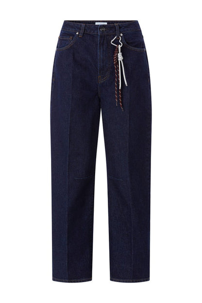 Rich & Royal Rinsed Barrel Jeans denim blue