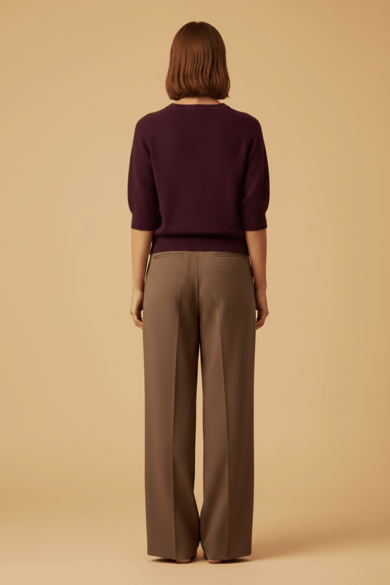 Rich & Royal Seamless Crew Short Sleeve mulberry