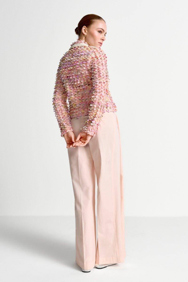Rich & Royal Short multi color loop jacket in der Farbe Soft Papaya