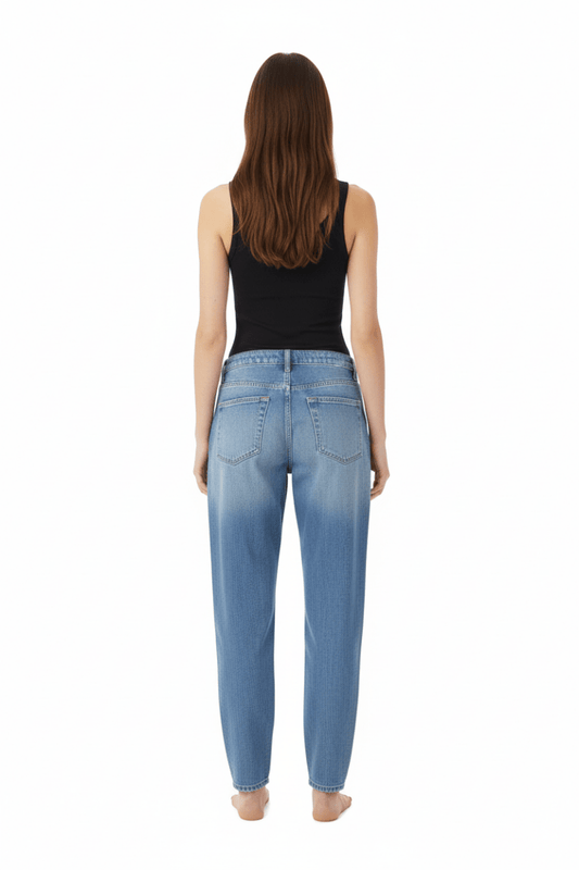 Rich & Royal Slouchy Blue Denim in der Farbe denim blue