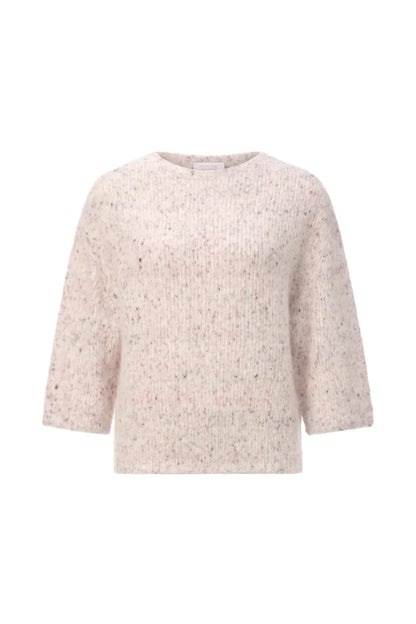 Rich & Royal Strickpullover Pearl White