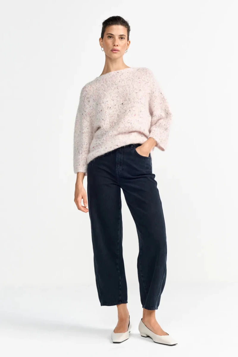 Rich & Royal Strickpullover Pearl White