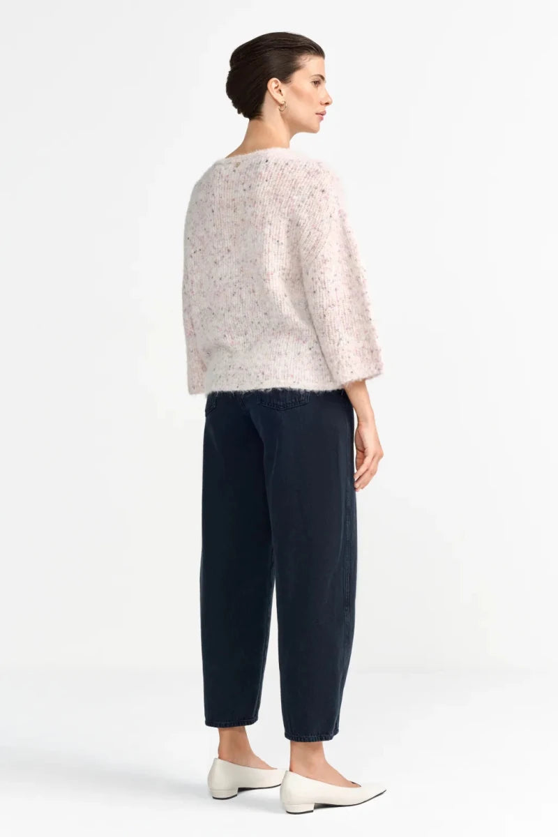 Rich & Royal Strickpullover Pearl White